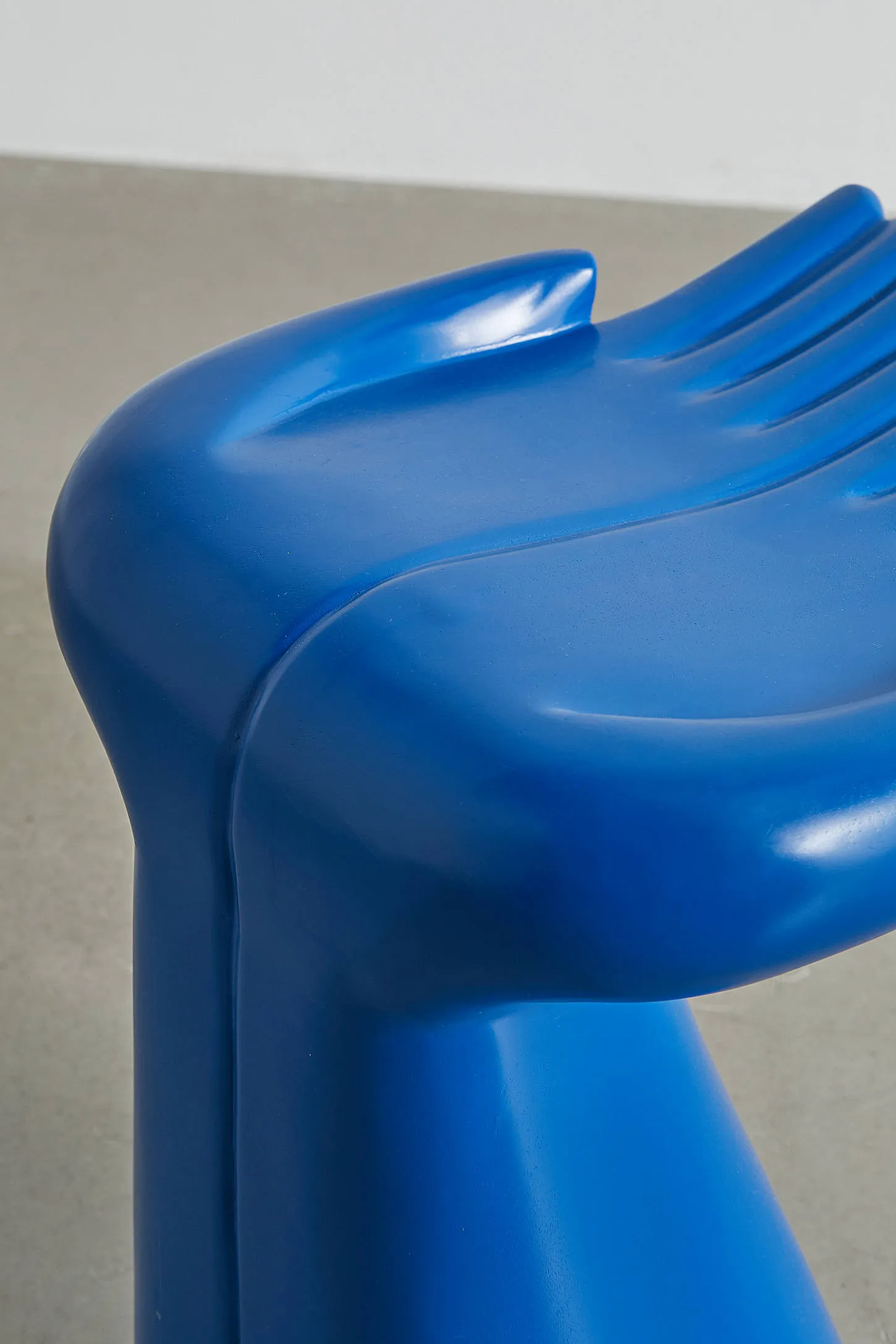 Open Hands Stool - Blue 4