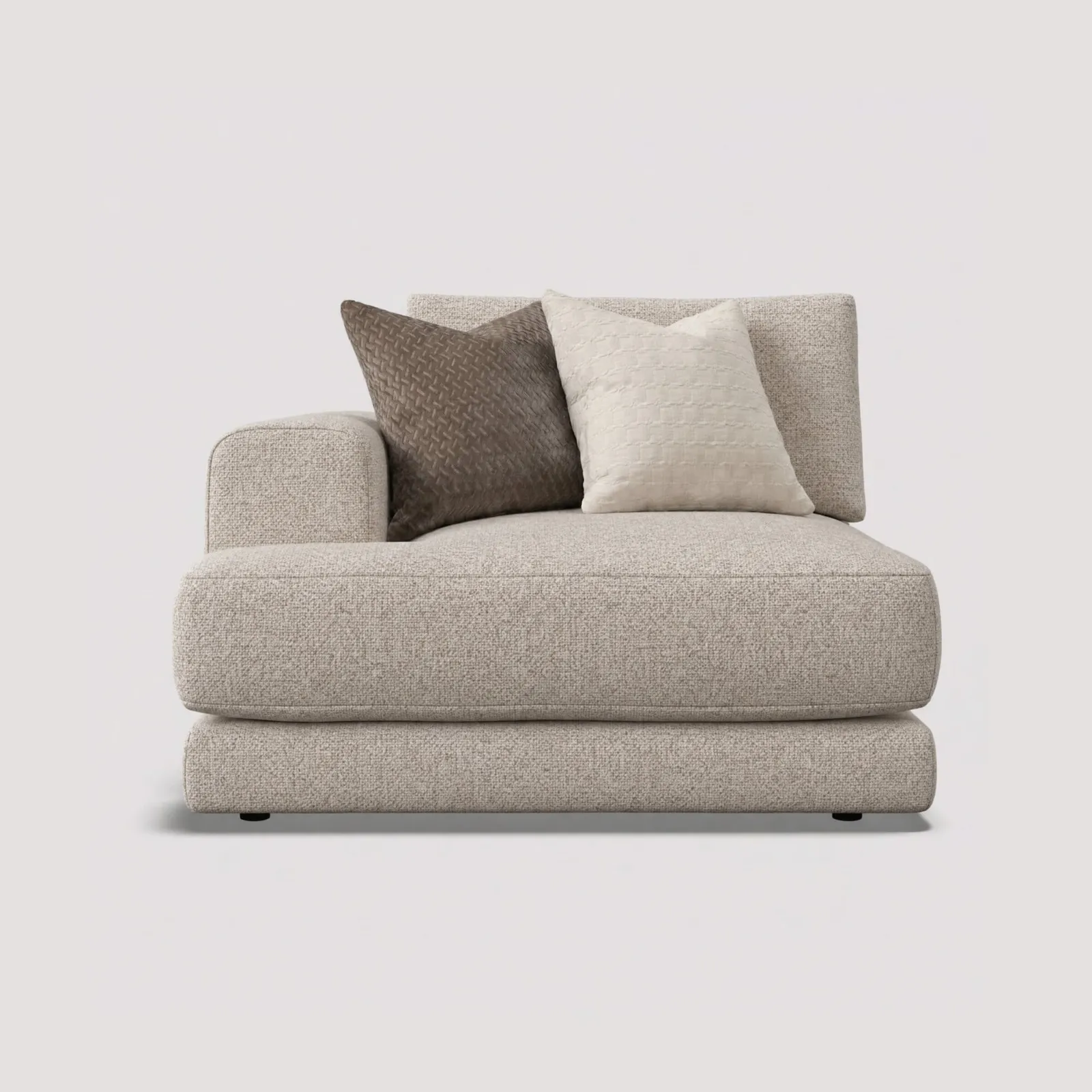 Lomax 1 Arm 1 Seater Sofa Lhf, Grey | Barker & Stonehouse 1
