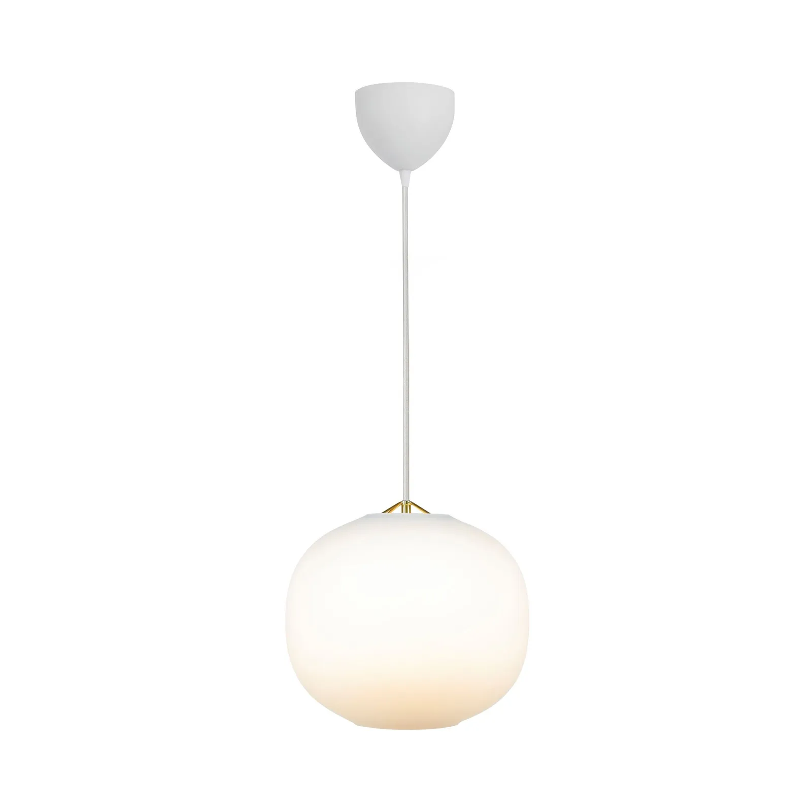 Nordlux Navone Pendant Light Opal White Glass Dining Room E27 Mains 20cm 3