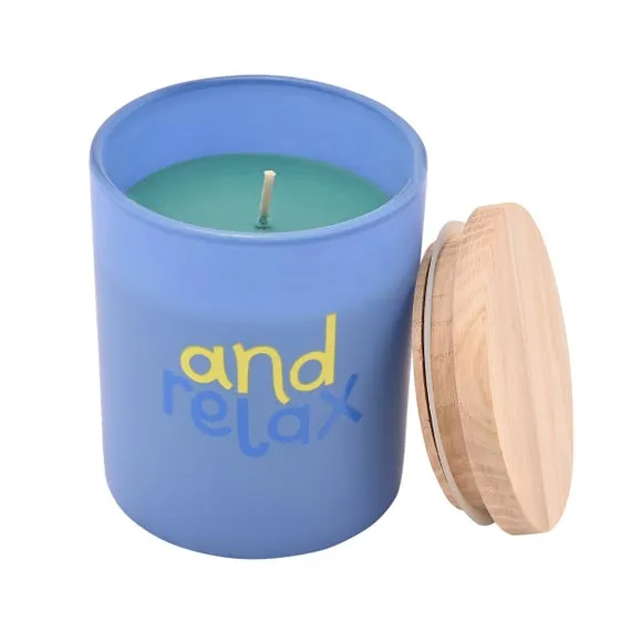 Raspberry Blossom And Relax Jar Candle 3