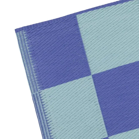 Furn. Checkerboard Indoor Outdoor Rug 5