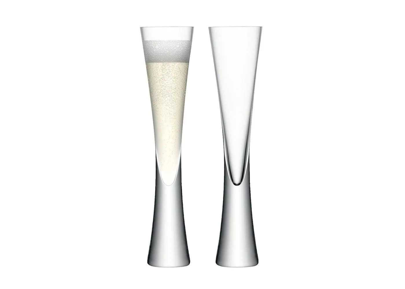 LSA International Moya Champagne Flute Clear Set Of 2