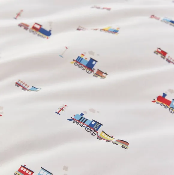 Little Trains Quilt Cover and Pillowcase Set 5
