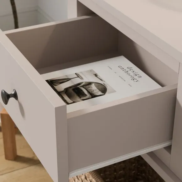 Lynton 1 Drawer Floating Bedside Table 4