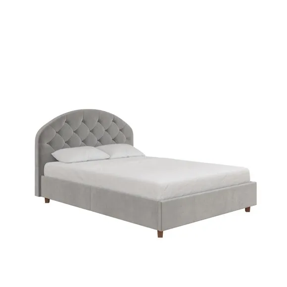Aspen Upholstered Bed Frame, Velvet 3