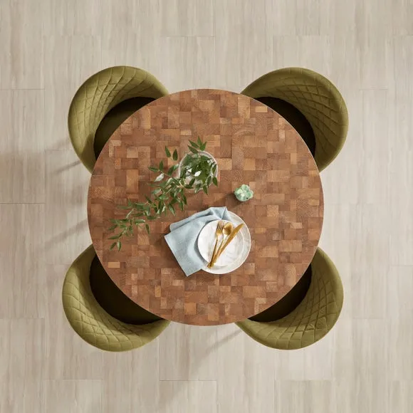 Brayden 4 Seater Round Dining Table 3