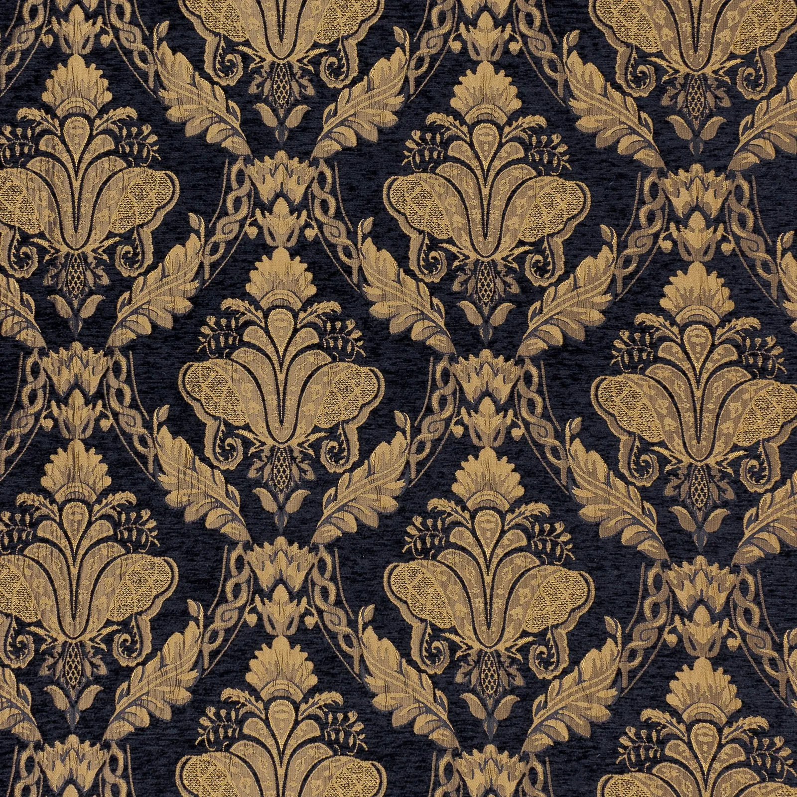 Paoletti Shiraz Jacquard Chenille Pillow Sham in Black 2