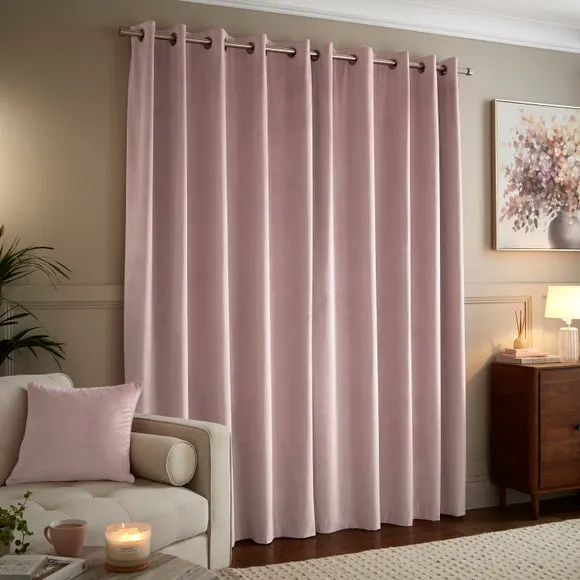 Luxe Velour Eyelet Curtains (Blackout Available) 4