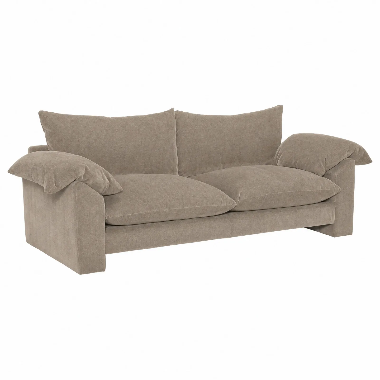 Hoxton Large Sofa, Neutral Fabric | Barker & Stonehouse 3
