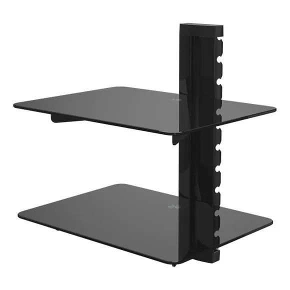 AVF Double Glass AV Shelf 2