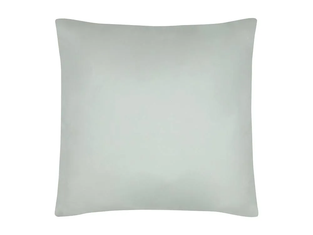 Vente-unique Satin Bed Linen Set 300 Thread Count - Duvet Cover 86 X 240 Cm + 2 in Light Grey 5