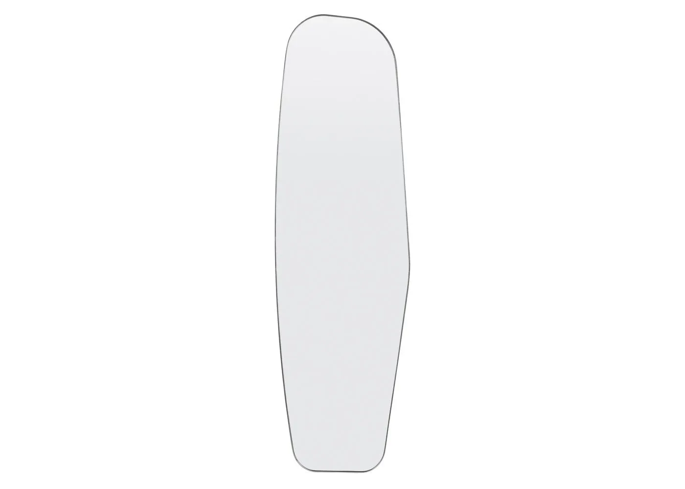Heal's Fine Edge Floor Mirror Organic 170 x 50cm Silver