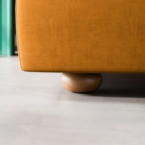Zoe II Velvet Storage Footstool 5