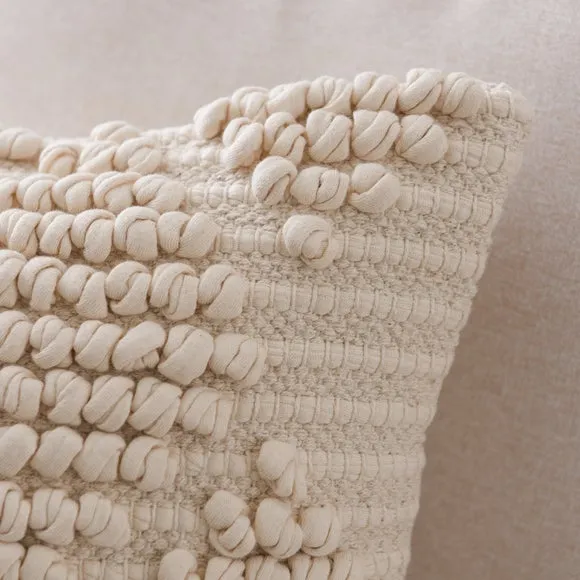 Jersey Bobble Diamond Square Cushion 6