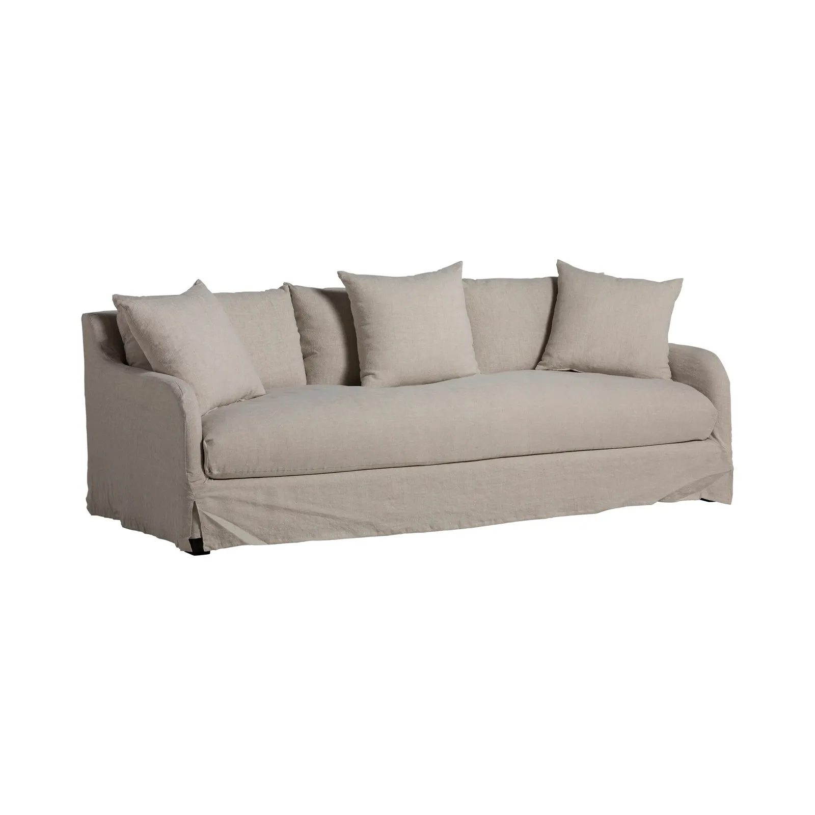 Charlbury 3 Seater Sofa, Neutral Fabric | Barker & Stonehouse 2