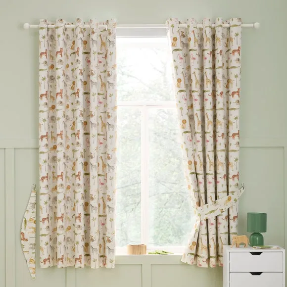Little Wild Ones Eyelet Curtains