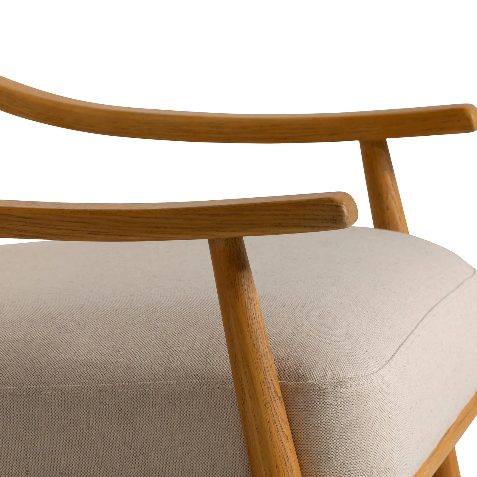 Runa Armchair, Neutral Fabric | Barker & Stonehouse 6