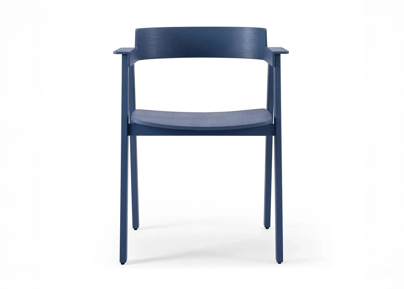 Gazzda Flip Dining Chair Oak Blue