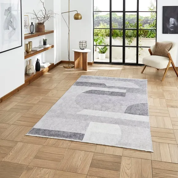 Whisper Geometric Rug 1
