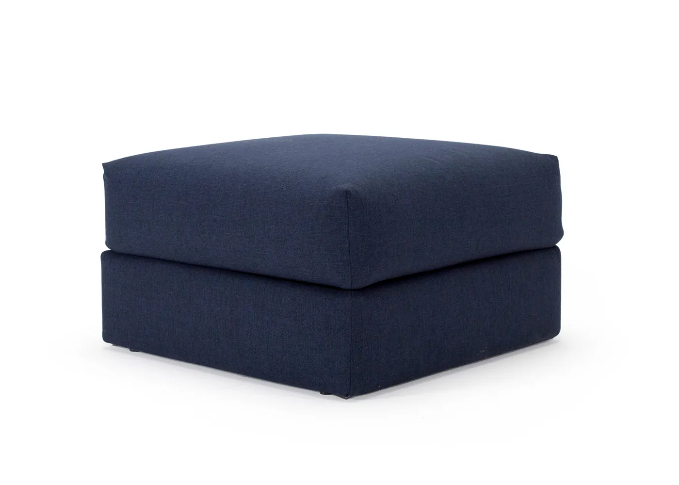 Heal's Oswald Storage Footstool Dessin Blue
