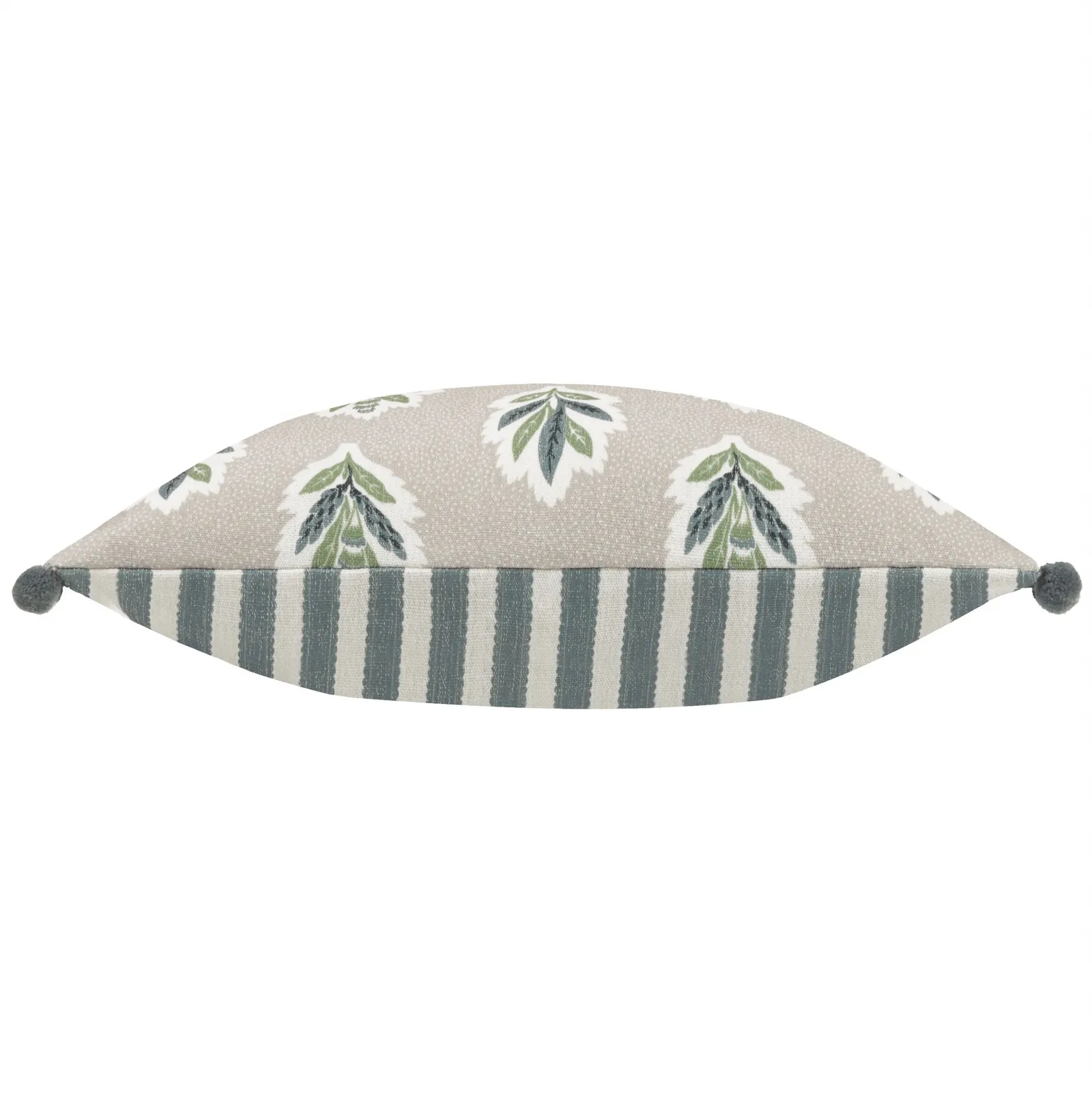 Sanderson Sessile Leaf Printed Cushion in Light Blue 4
