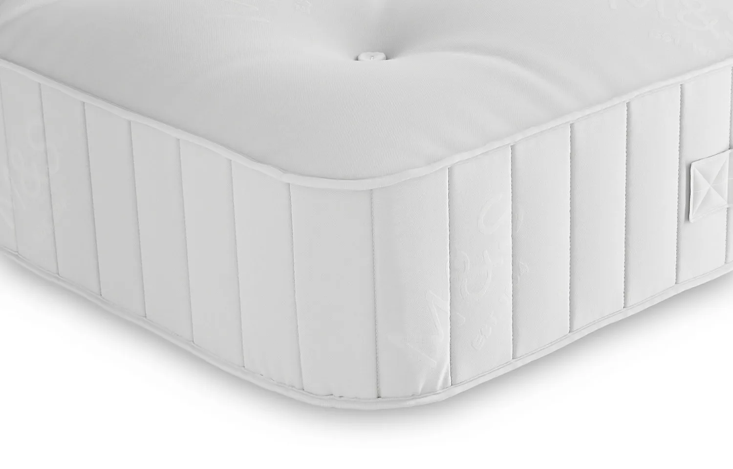 M&S Essential Cotton 325 Open Coil Spring Medium Mattress