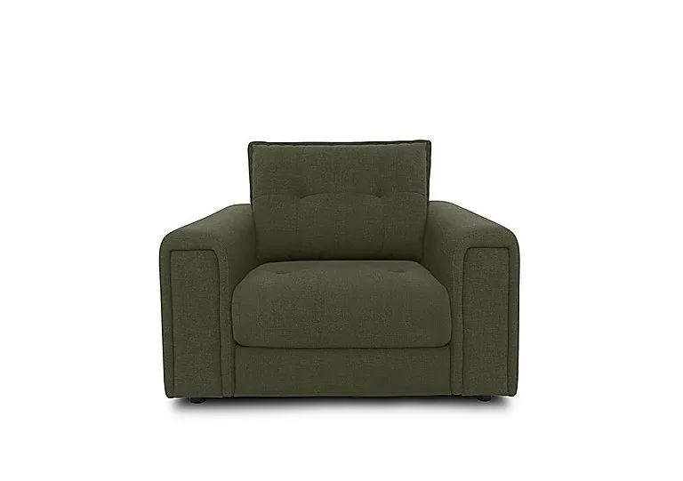 Goliath Fabric Chair with Storage Drawer