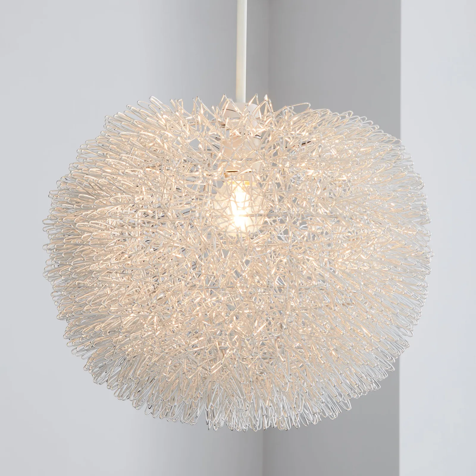 Urchin Ball Silver Easy Fit Pendant Silver