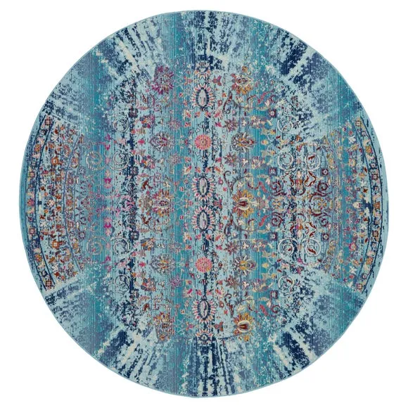 Vintage Kashan 2 Round Rug 2