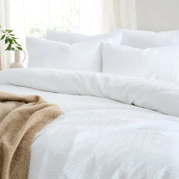 Finn Seersucker Duvet Cover & Pillowcase Set 3