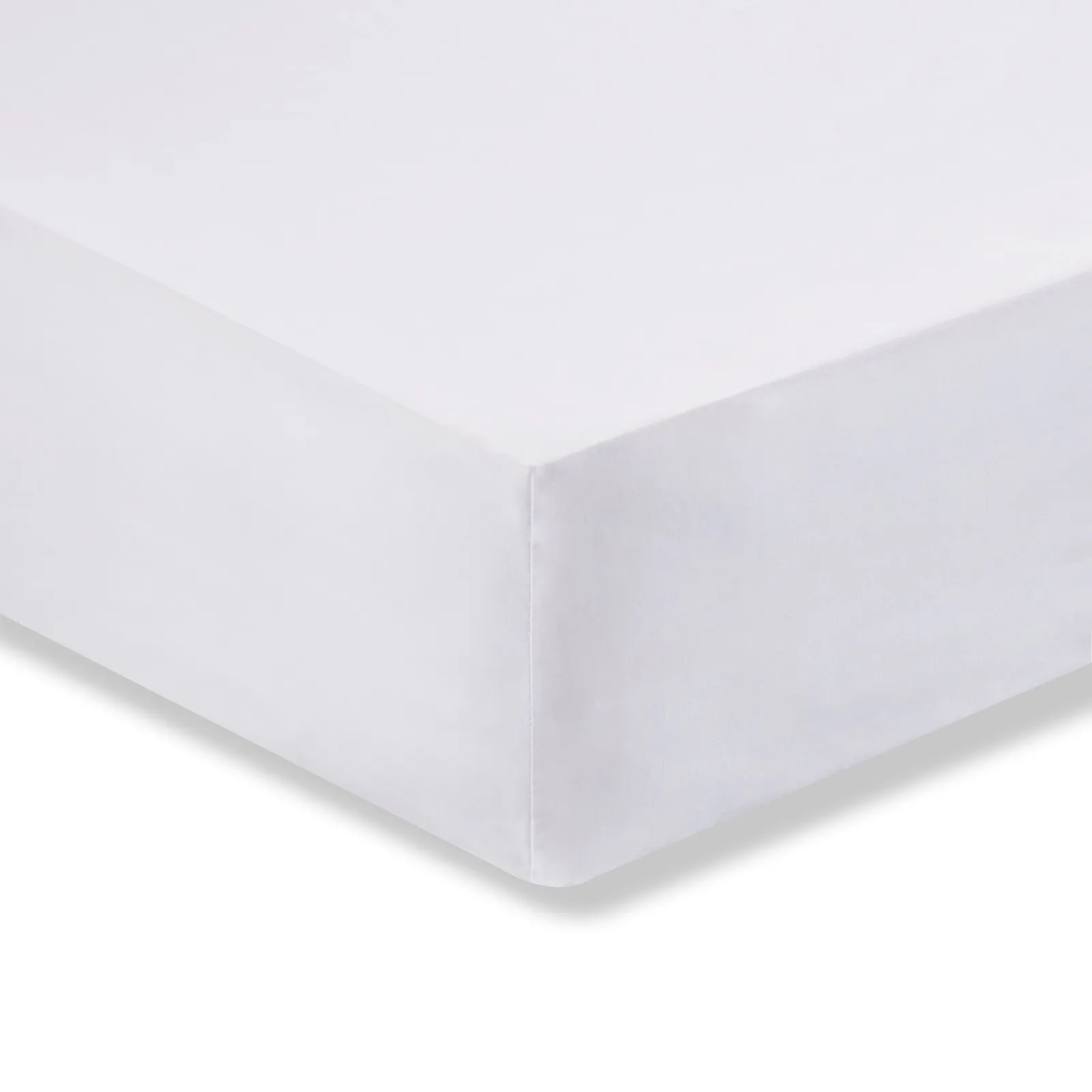 Hotel Egyptian Cotton Fitted Sheet White
