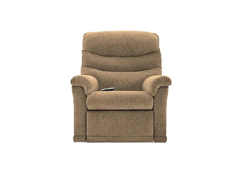 Malvern Fabric Small Rise and Recline Armchair - Boucle Cocoa
