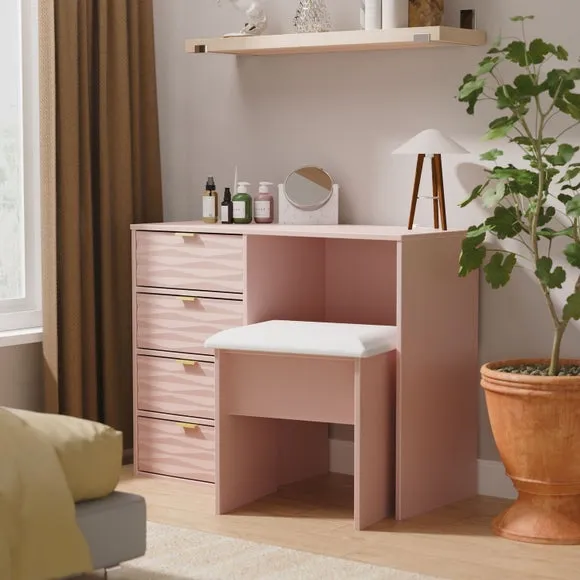 Tuxford 4 Drawer Desk 1