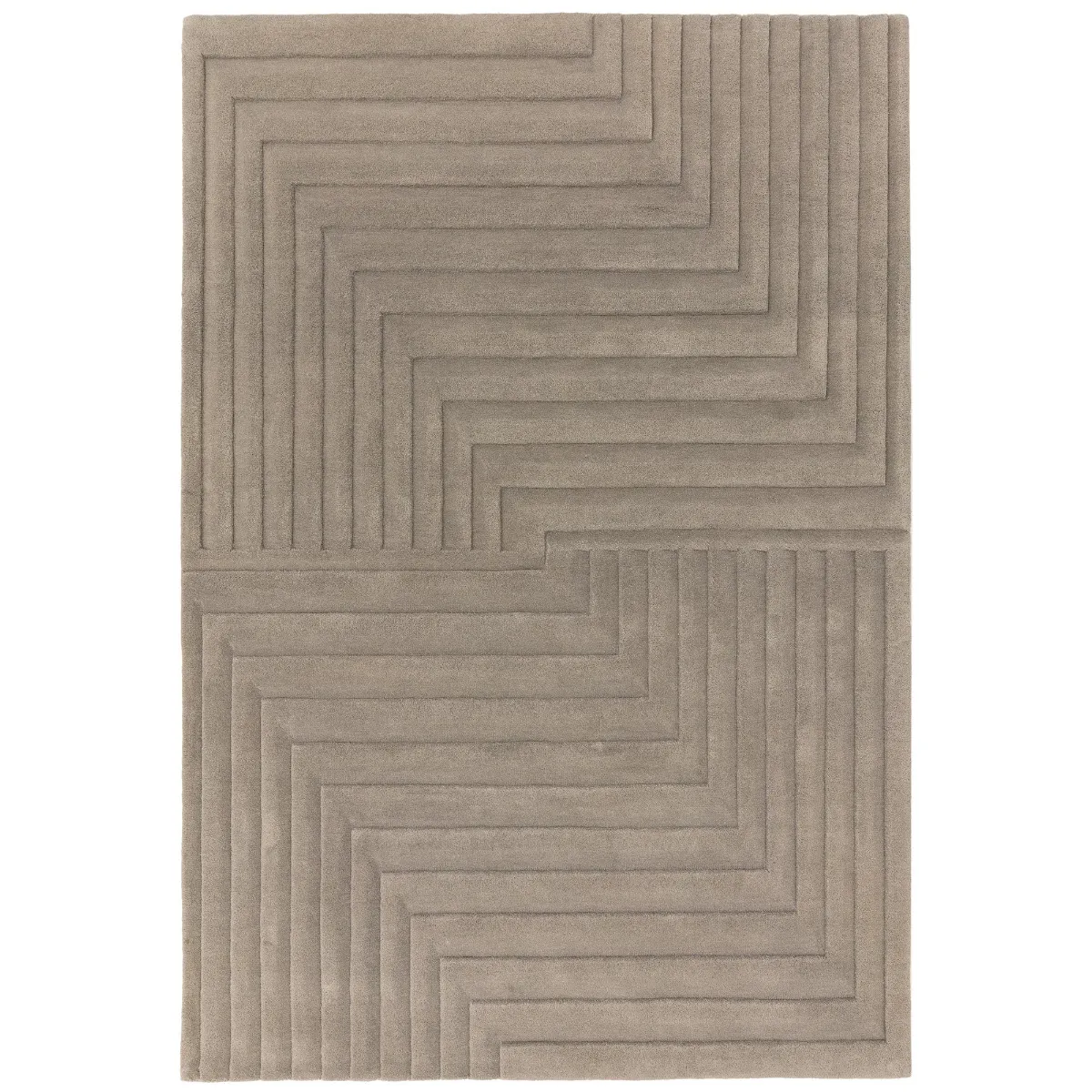 Form Rug, Silver