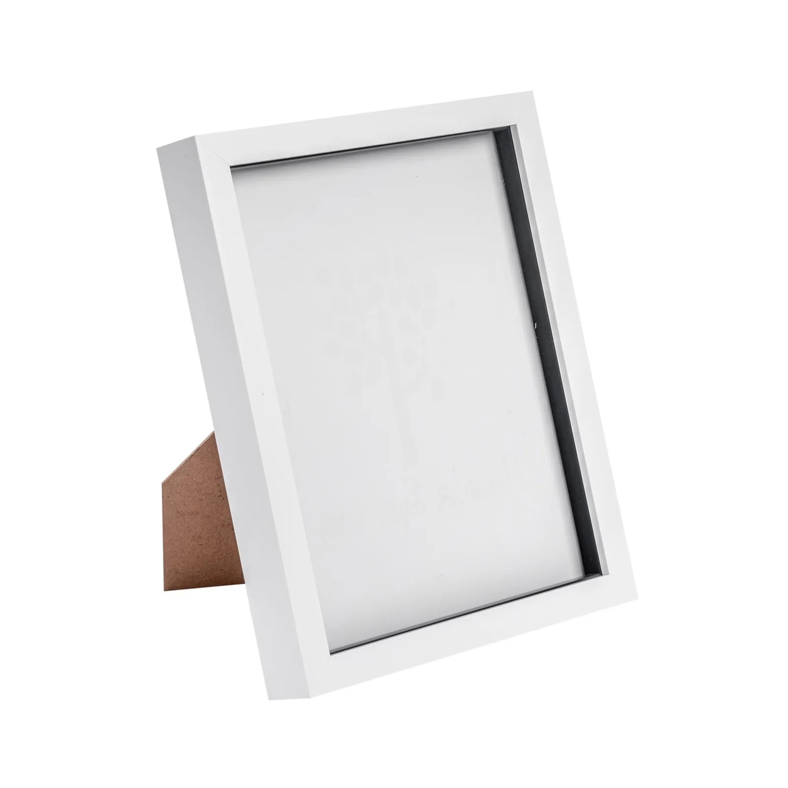 Nicola Spring 3D Box Photo Frame - 8 x 10" in White
