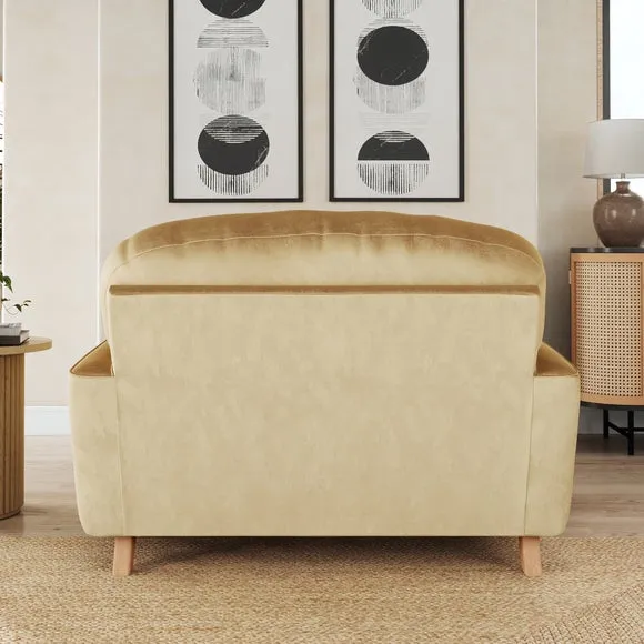 Martha Vintage Velvet Snuggle Chair 3