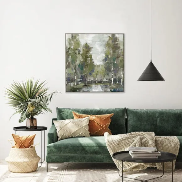 At Dawn by Silvia Vasileva Framed Canvas