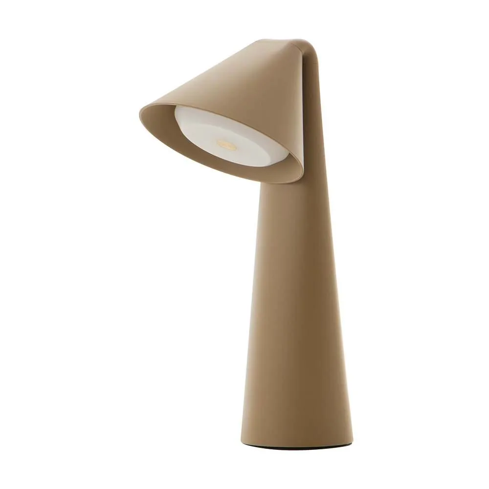 Frandsen Ami LED Portable Table Lamp Olive Stone 3