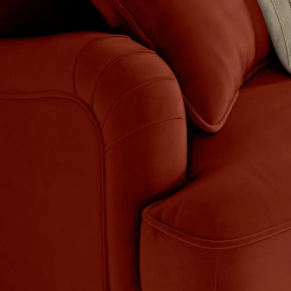 Beatrice II Velvet 3 Seater Sofa Bed 4