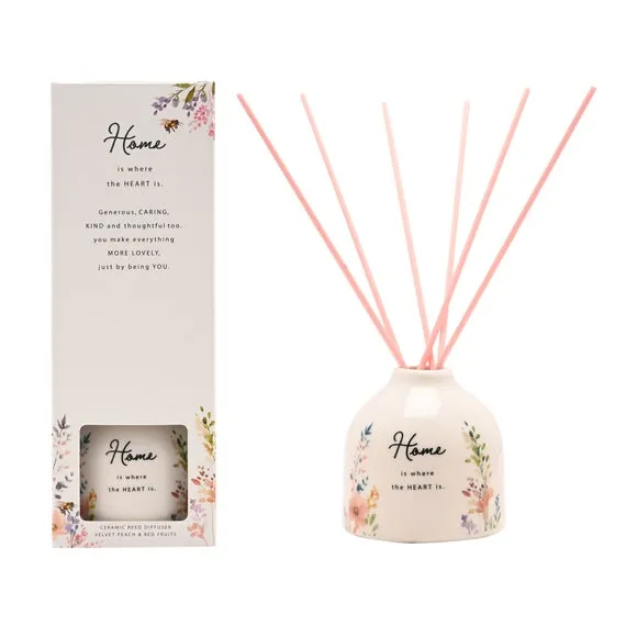 The Cottage Garden Ceramic Reed Diffuser Home, Multi