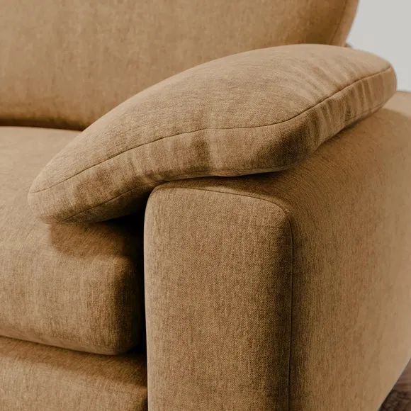 Magnus Vintage Soft Chenille 3 Seater Sofa 5