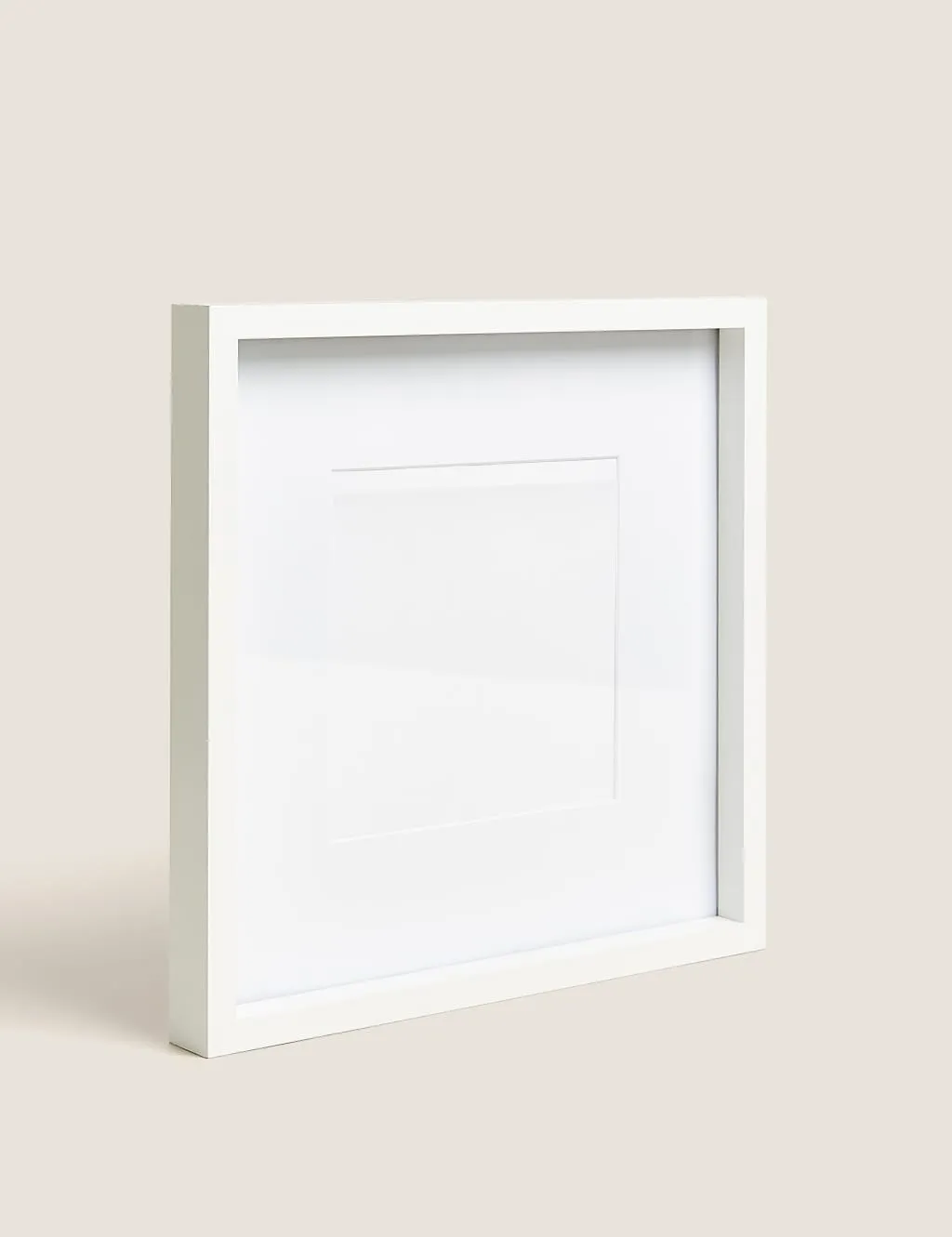 M&S Square Photo Frame 6 x 6 inch White