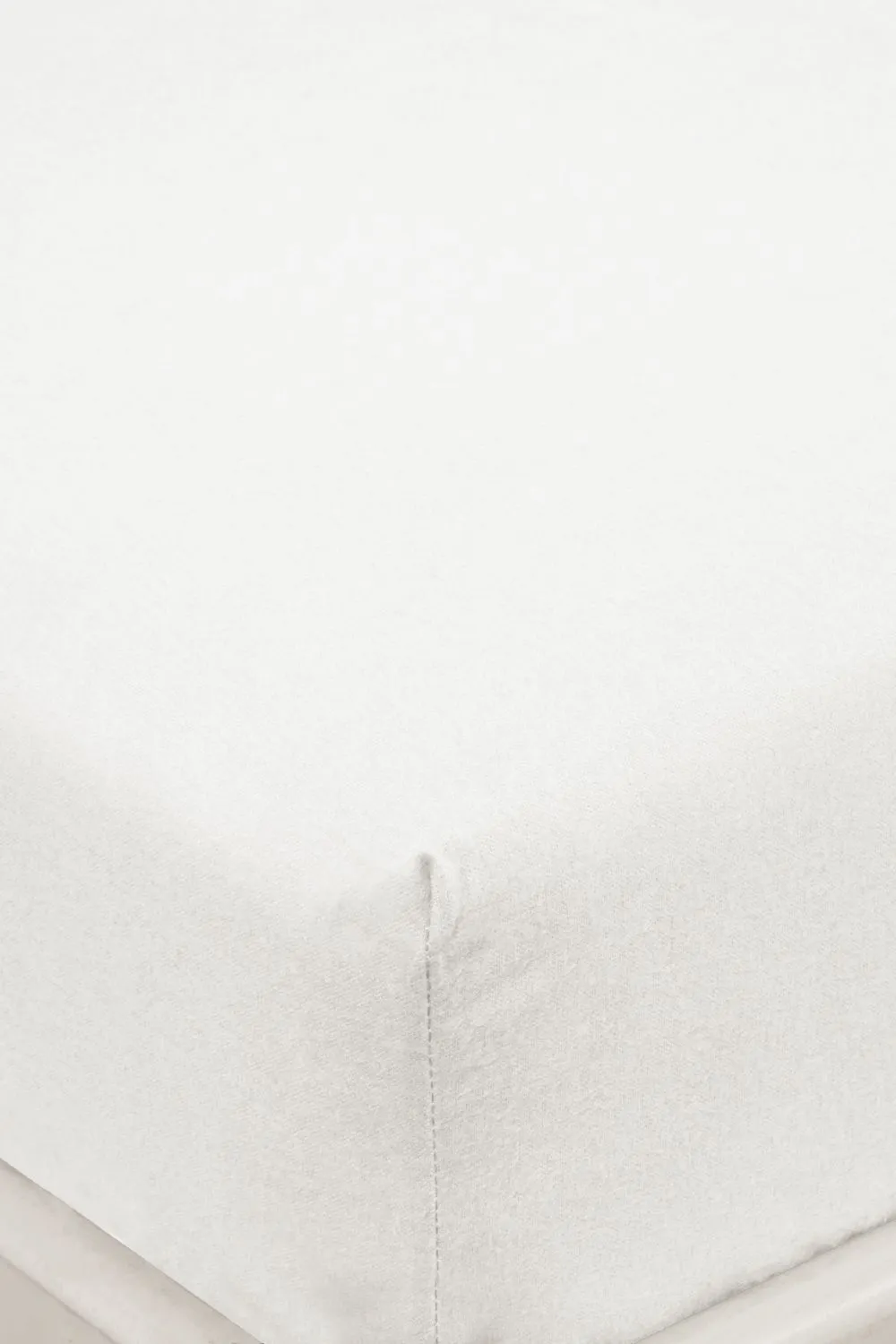 BHS Bamboo White 38cm Deep Fitted Sheet