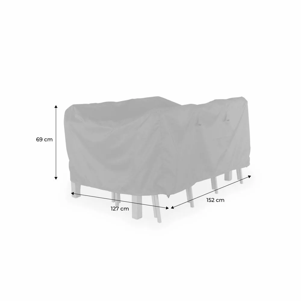 sweeek Protective cover garden tables, Capua 150, Chicago 210 & Orlando in Dark Grey 6