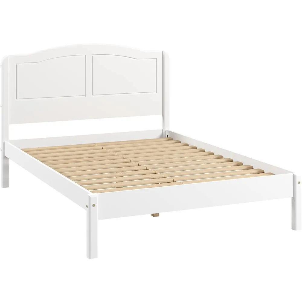 Seconique Stratford 4'6" Bed White 2