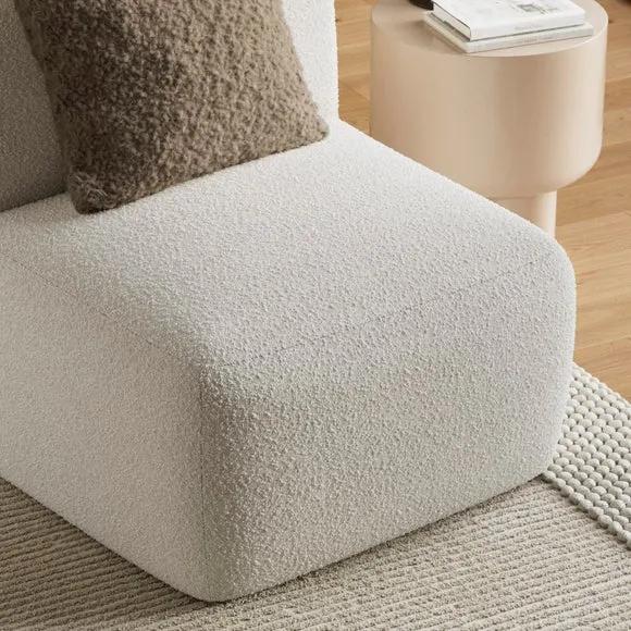 Romy Modular Armless Single Sofa Piece 4