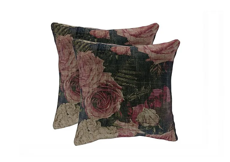 Pair of Large Scatter Cushions - Rose