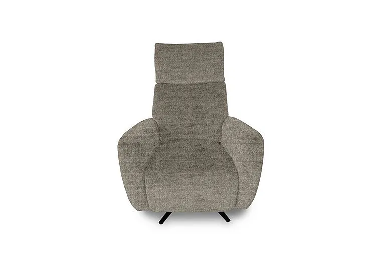 Designer Chair Collection Granada Fabric Power Recliner Swivel Chair with Massage Feature - Sand