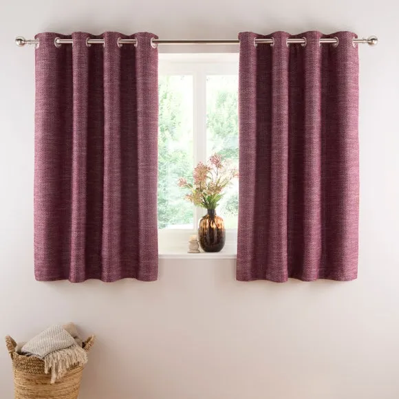 Churchgate Swithland Herringbone Eyelet Curtains (Blackout Available) 5