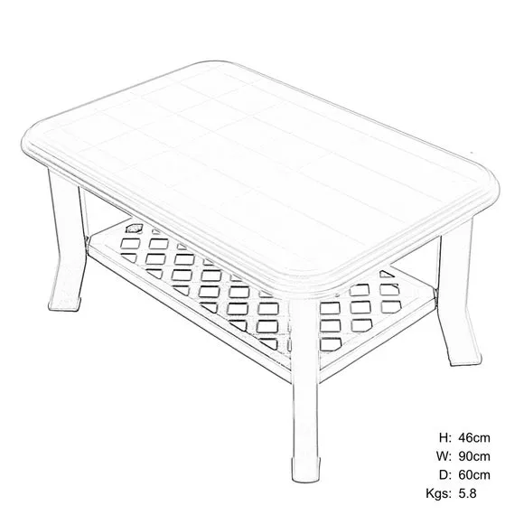 Savona Anthracite Coffee Table 4